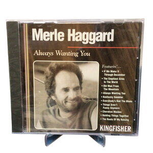 Factory Sealed CD Merle Haggard Always Wanting You 1996 Kingfisher Country ~896A